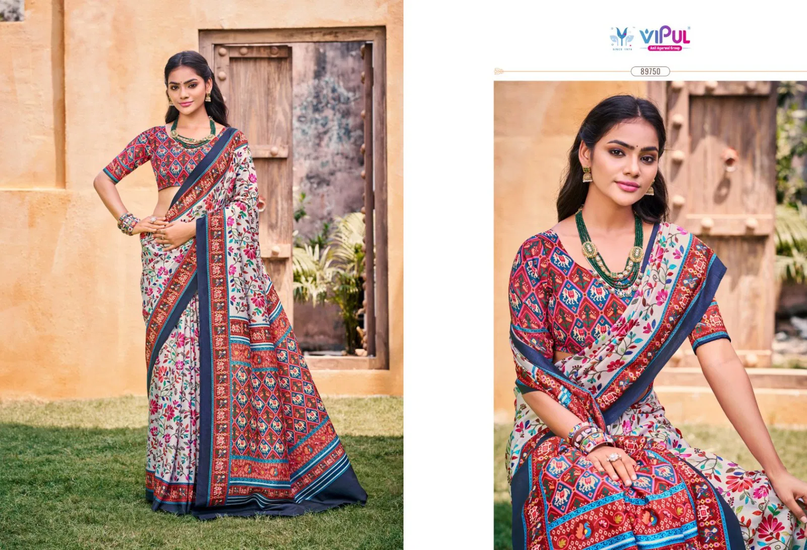 Carnival By Vipul Soft Silk Wedding Wear Saree Wholesale Shop In Surat